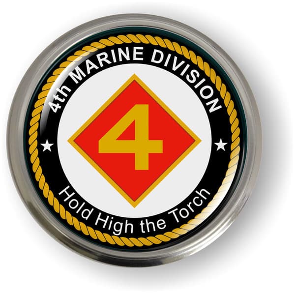 USMC - 4th Marine Division Emblem